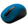 Microsoft | Mobile Mouse 3600 | Wireless | PN7-00024 | Black, Blue - 2